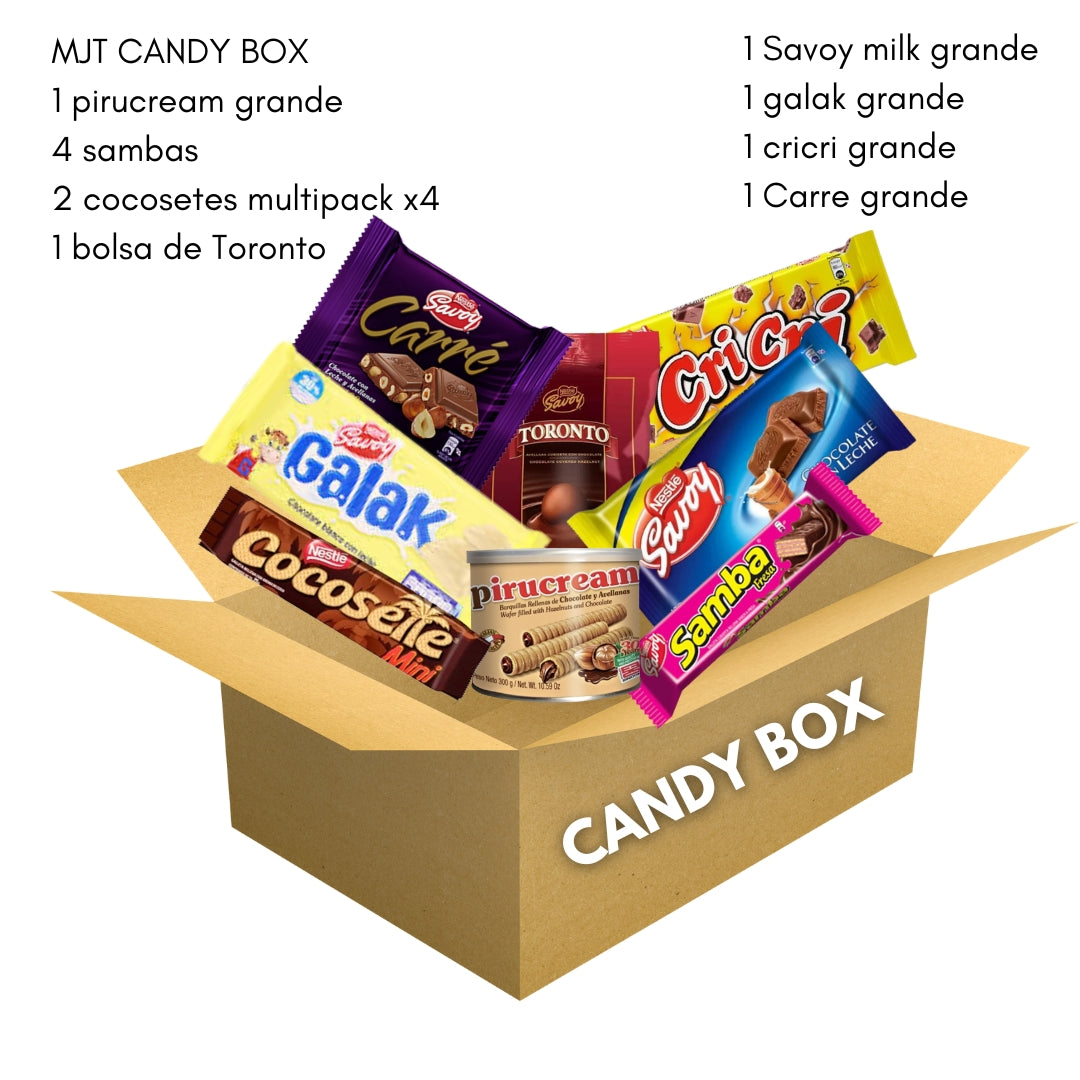 🍫 MJT Candy Box: La Caja de Dulces Favoritos para los Amantes del Chocolate 🍫